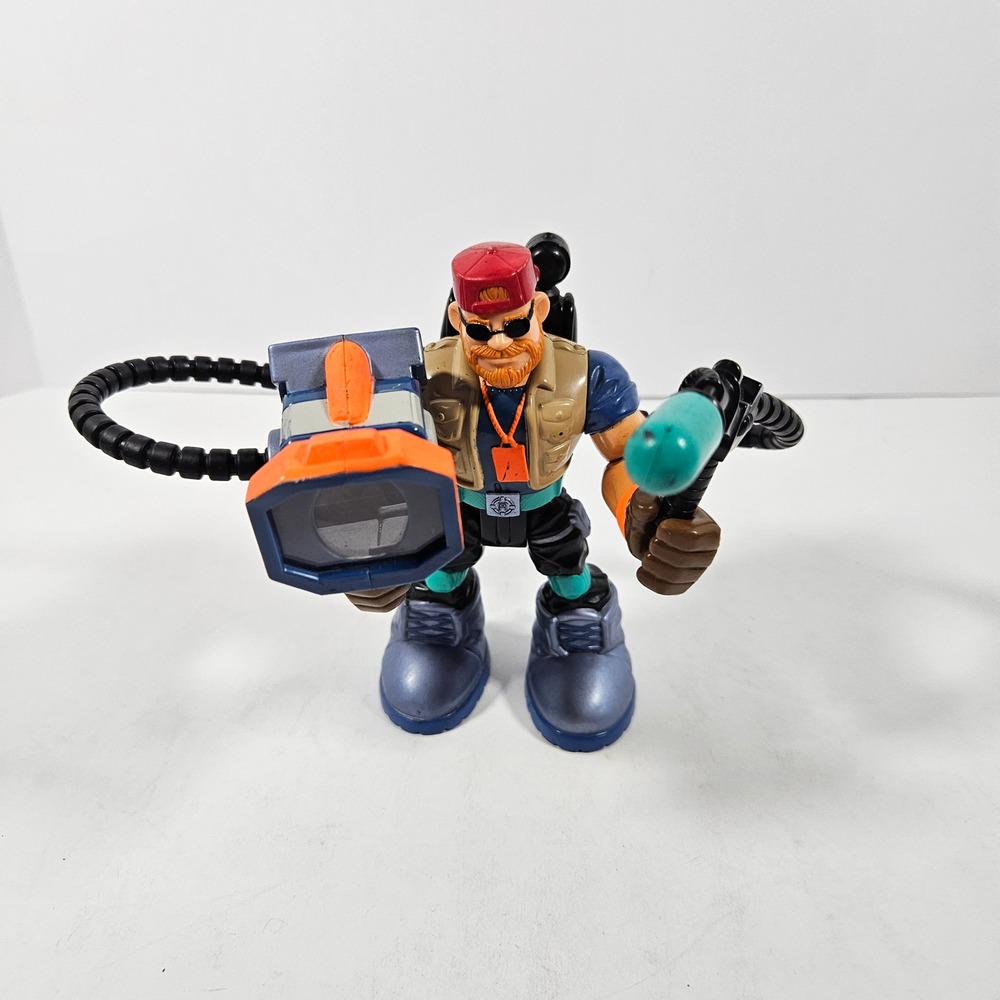Fisher-Price Rescue Heroes Telly Photo Action Figure with Camera Backpack